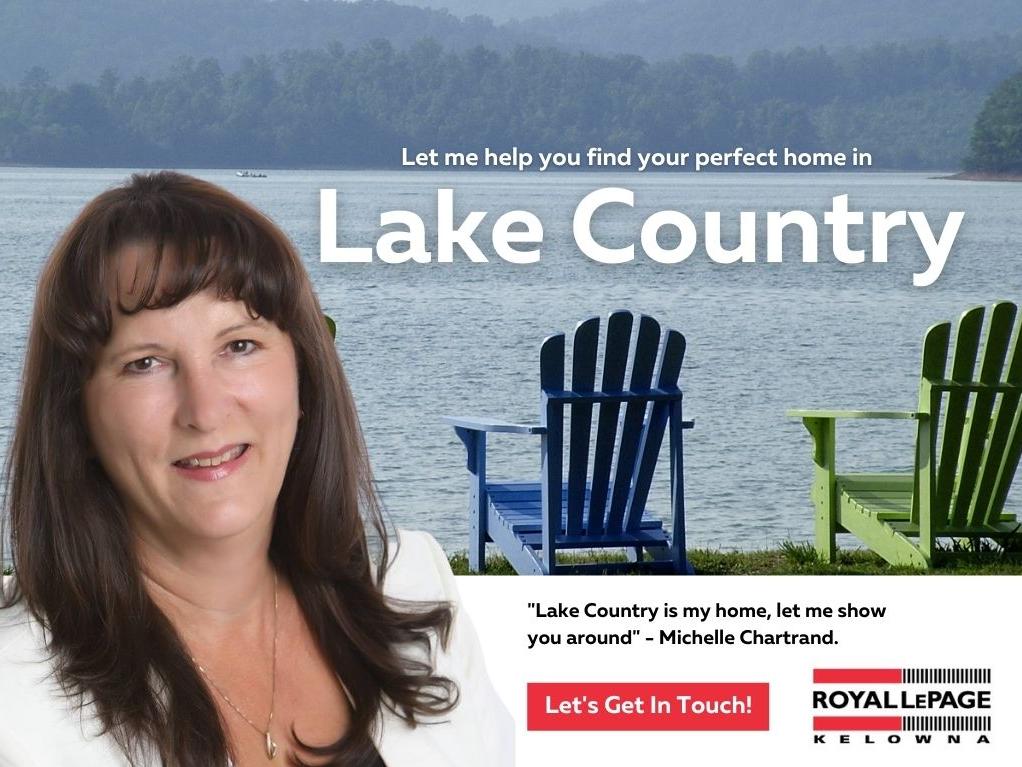 Let me help you find your perfect home in Lake Country.